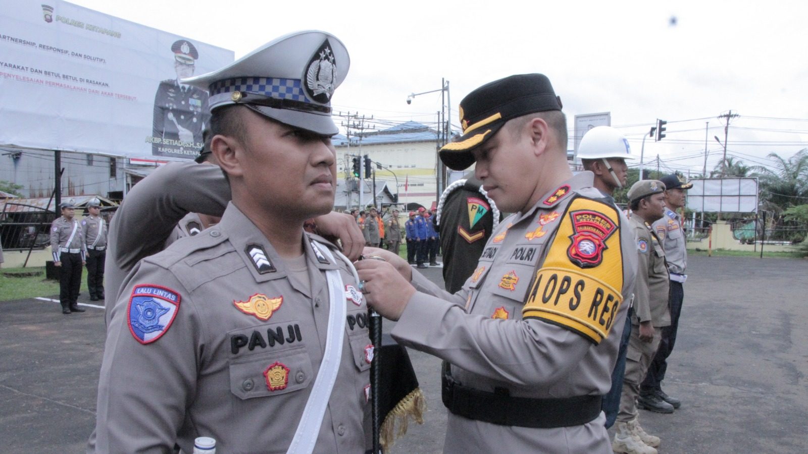 Polres Ketapang Gelar Apel Pasukan Operasi Ketupat Kapuas 2025 untuk Pengamanan Mudik
