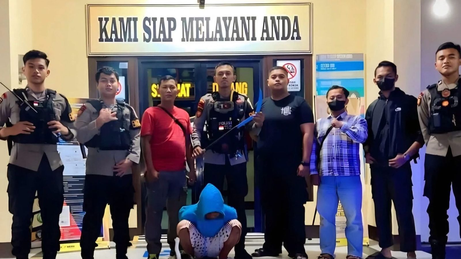 Polisi Amankan Anak di Bawah Umur Saat COD Senjata Tajam di Pontianak