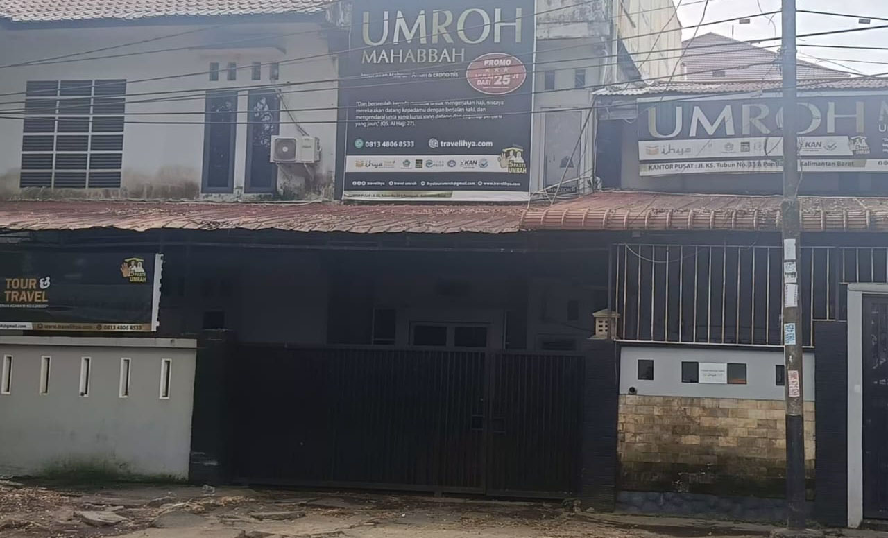 Dokter Gigi DPO Polda Kalbar, Kantor Tour dan Travel Kosong