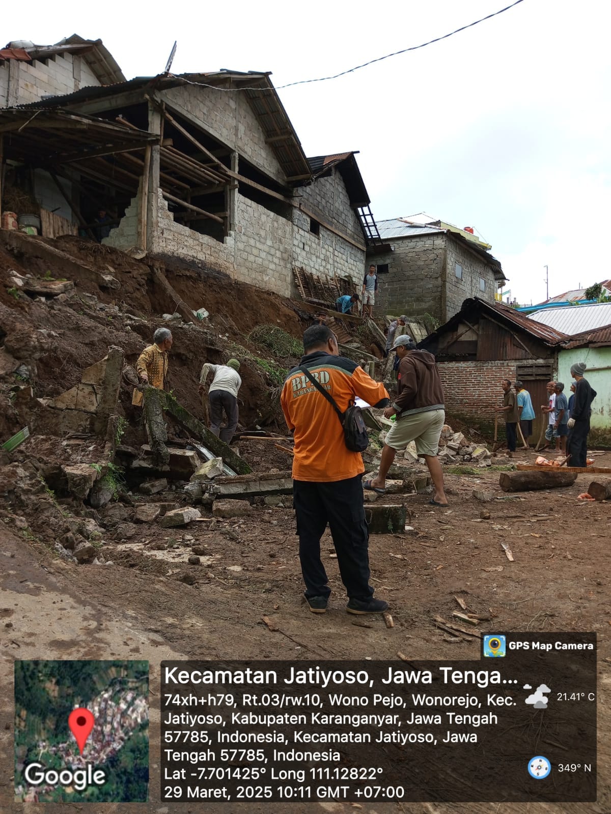 Perkembangan Situasi dan Penanganan Bencana Tanggal 30 Maret 2025
