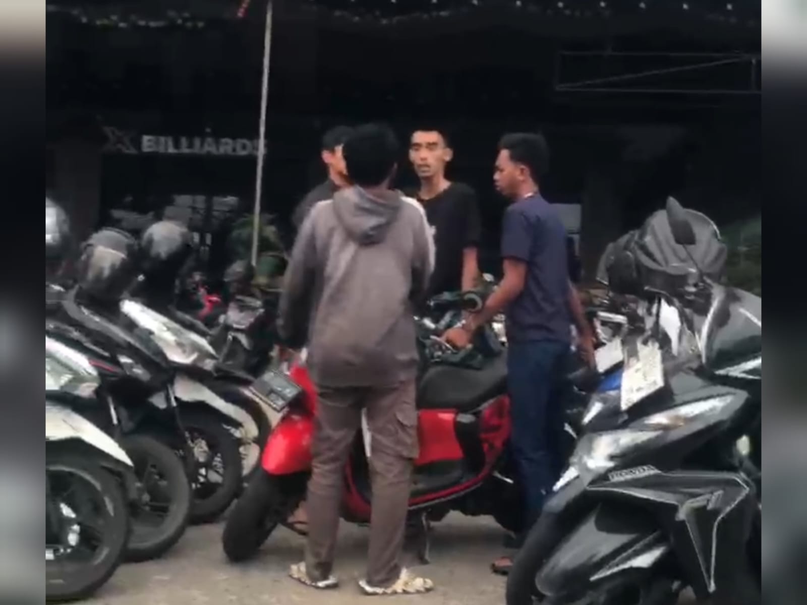 Duel di Parkiran X Billiard Diduga Dipicu Jual Beli Akun ML