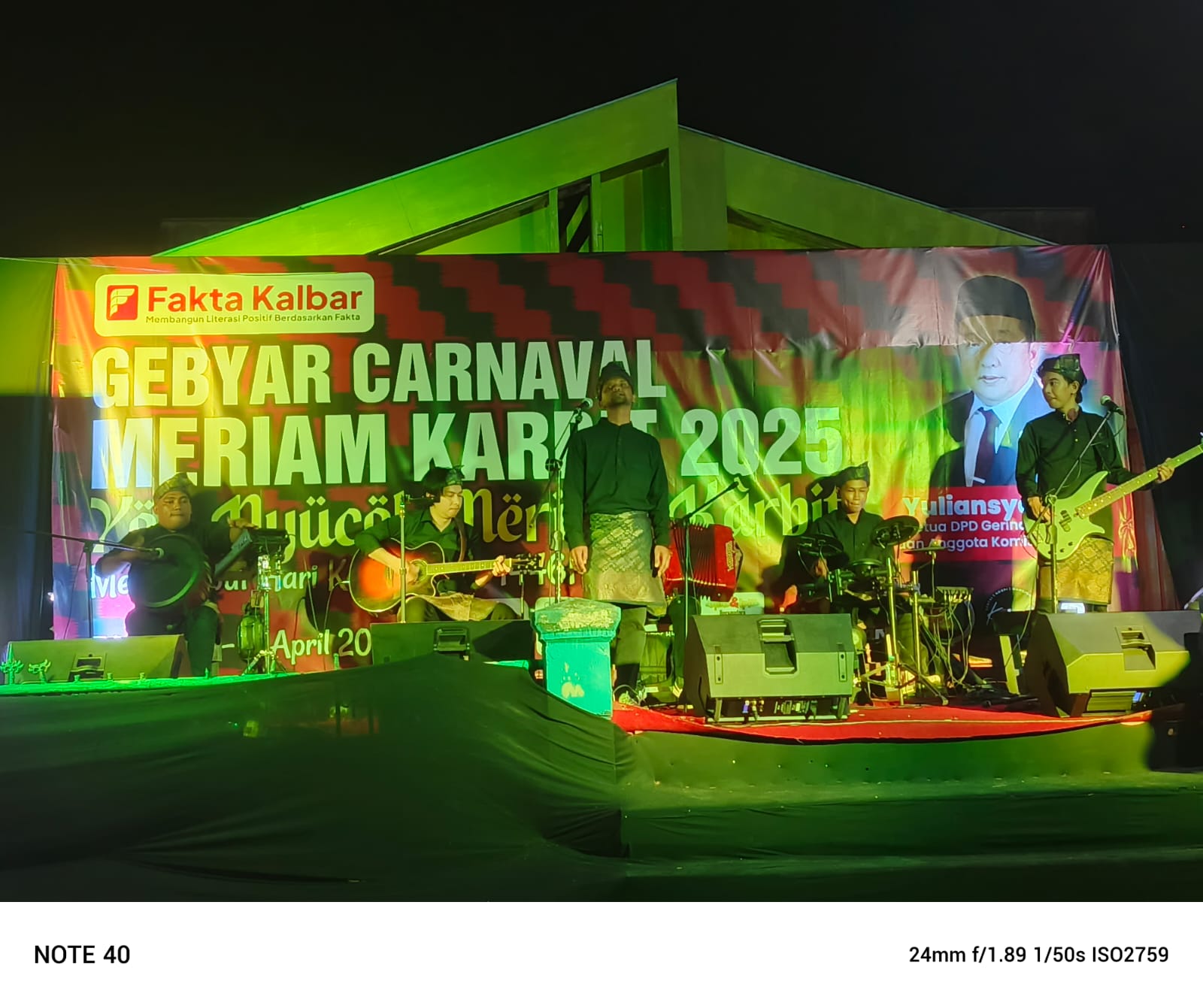 Lagu Melayu Bujang Bedendeng Iringi Festival Meriam Gang Kuantan