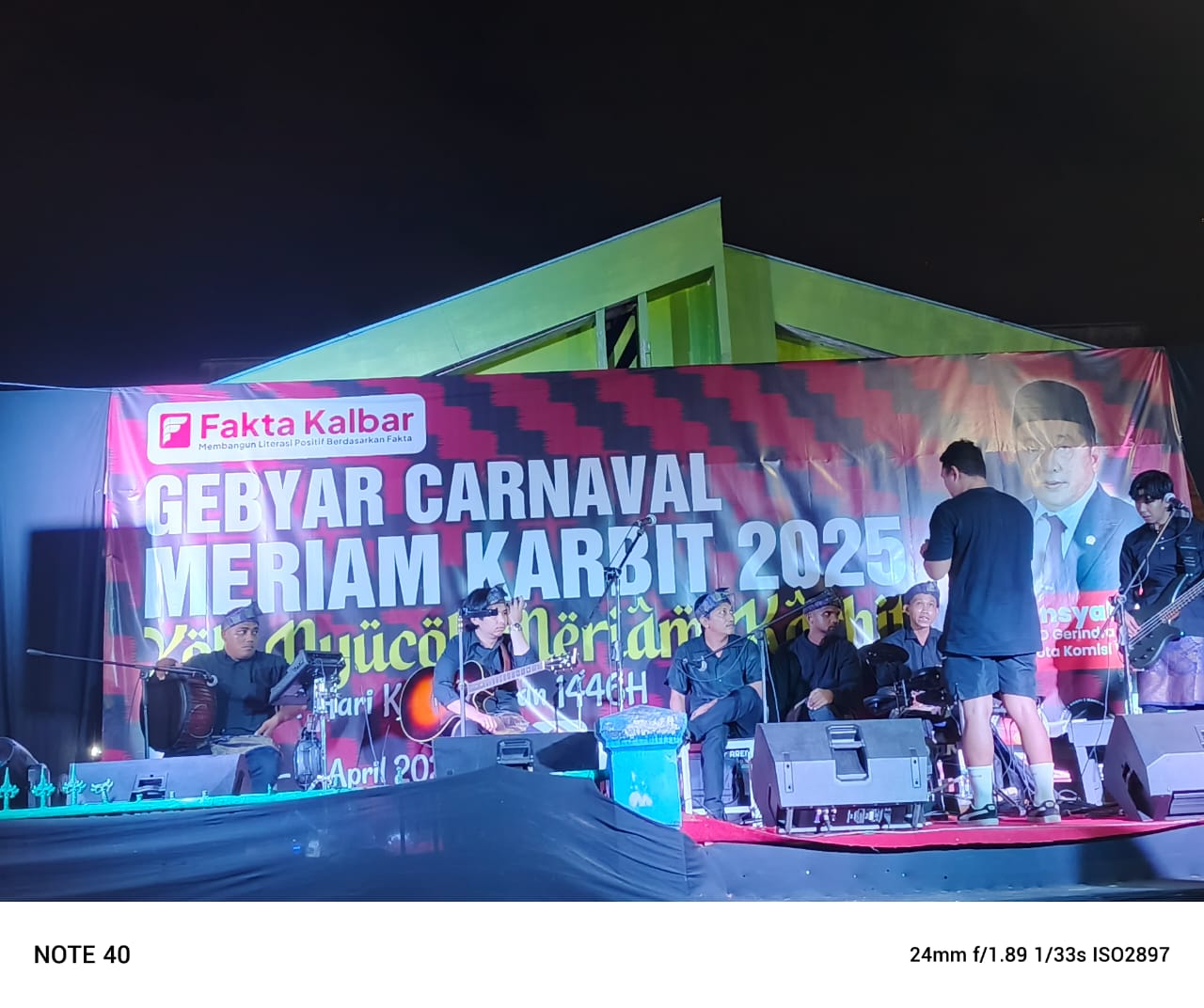 Ada FaktaKalbar.id di Festival Meriam Karbit Pontianak