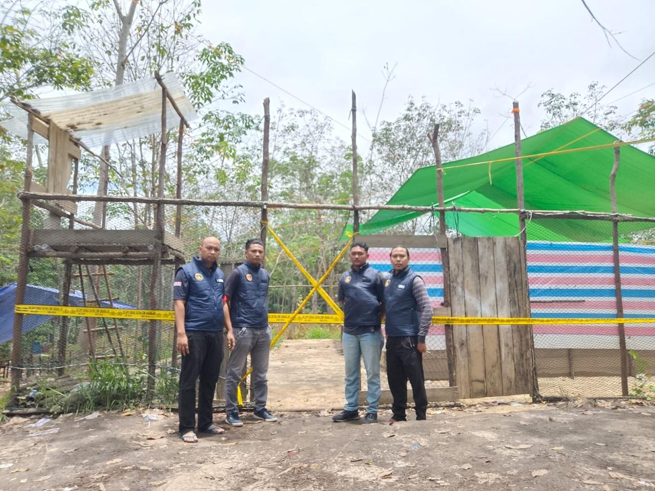 Tim Resmob Polres Sintang Bongkar Judi Kelang Sabung Ayam di Desa Bonet Engkabang