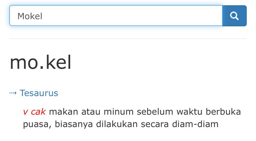 Istilah Viral “Mokel” Resmi Masuk Dalam KBBI