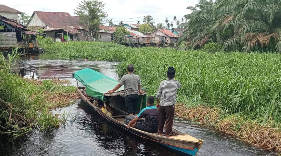 Seorang Pria Paruh Baya Hilang Saat Mencari Ikan di Sungai Landak Kubu Raya