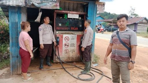 Harga BBM Subsidi di Dedai Sintang Rp14.000 per Liter, Humas Polda Kalbar: Aslinya Rp10.500