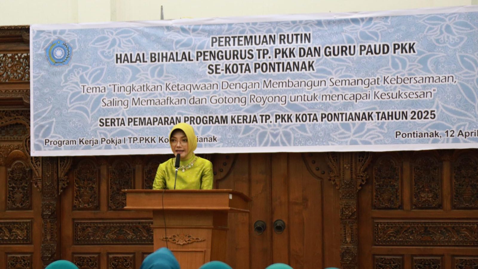 TP PKK Kota Pontianak Gelar Halal Bihalal Antar Anggota Guna Pererat Solidaritas