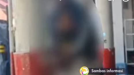 Viral di Sosmed OTK Onani di Pasar Sambas