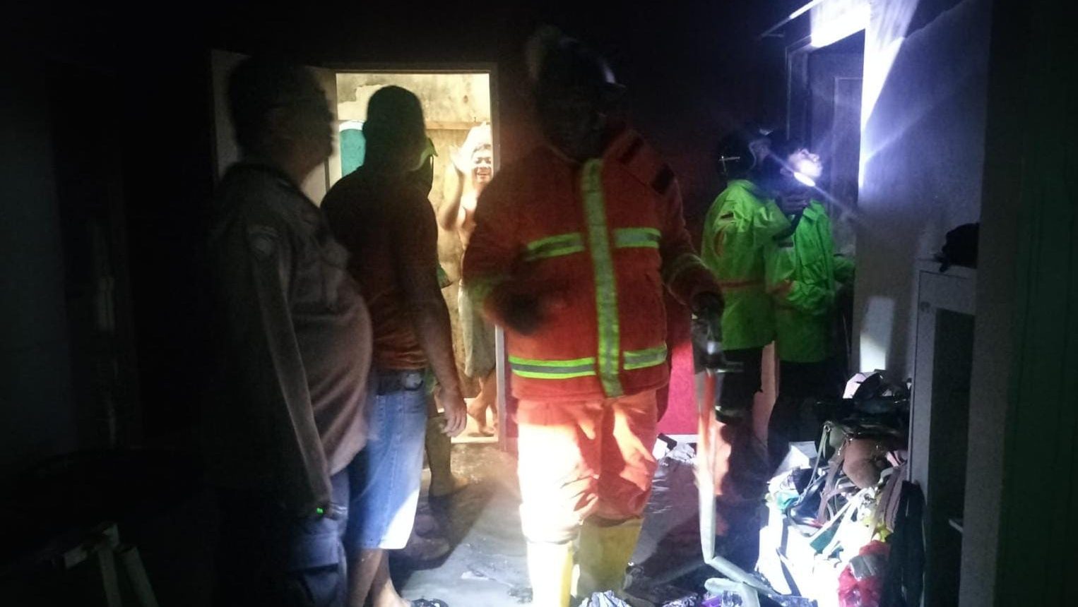 Kebakaran Terjadi di Kubu Raya, Dugaan Sementara Karna Korsleting Listrik