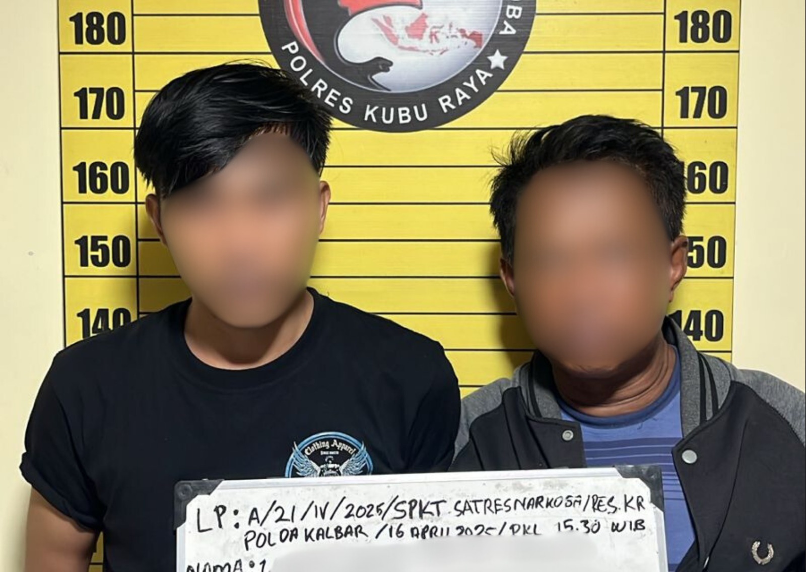 Polres Kubu Raya Ungkap Jaringan Sabu Jalur Perairan, Dua Pelaku Diamankan