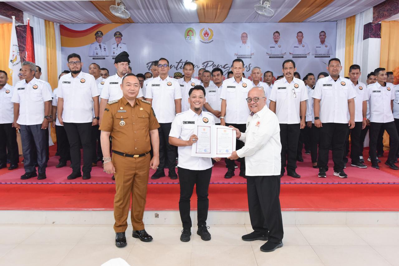 Pengurus KONI Ketapang Resmi Dilantik, Theo: KONI Rumah Bersama Wujudkan Prestasi Olahraga