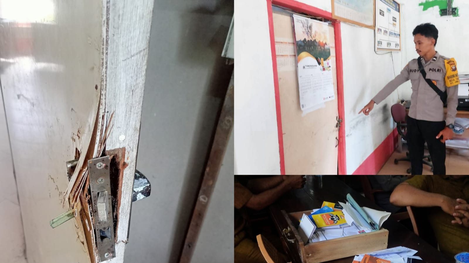 Kantor Desa Sarilaba A Dibobol, CCTV dan Laptop Raib