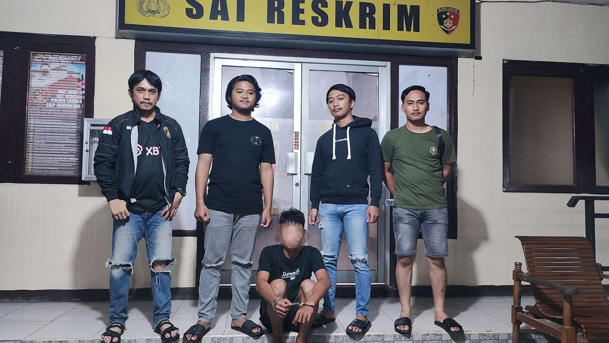 Polisi Tangkap Pria Diduga Setubuhi Anak di Bawah Umur di Landak