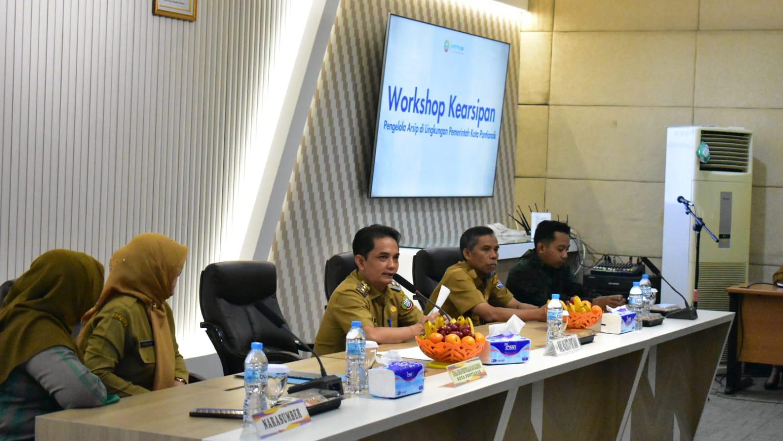 Disperpusip Pontianak Selenggarakan Workshop Kearsipan, Dorong Profesionalisme Pengelola Arsip