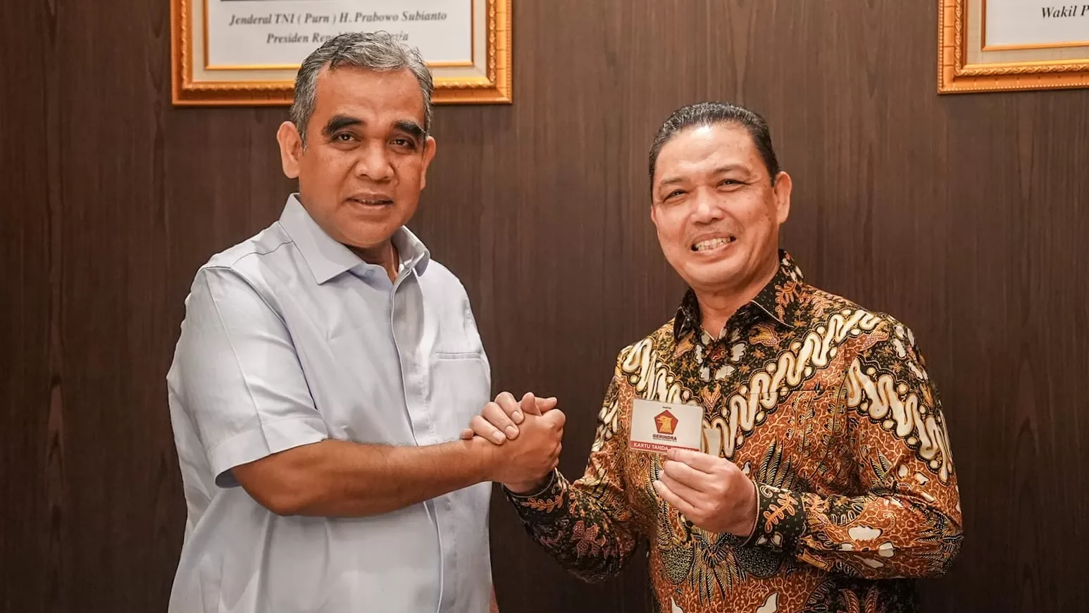 Ria Norsan Resmi Bergabung ke Partai Gerindra, Perkuat Basis Politik di Kalbar