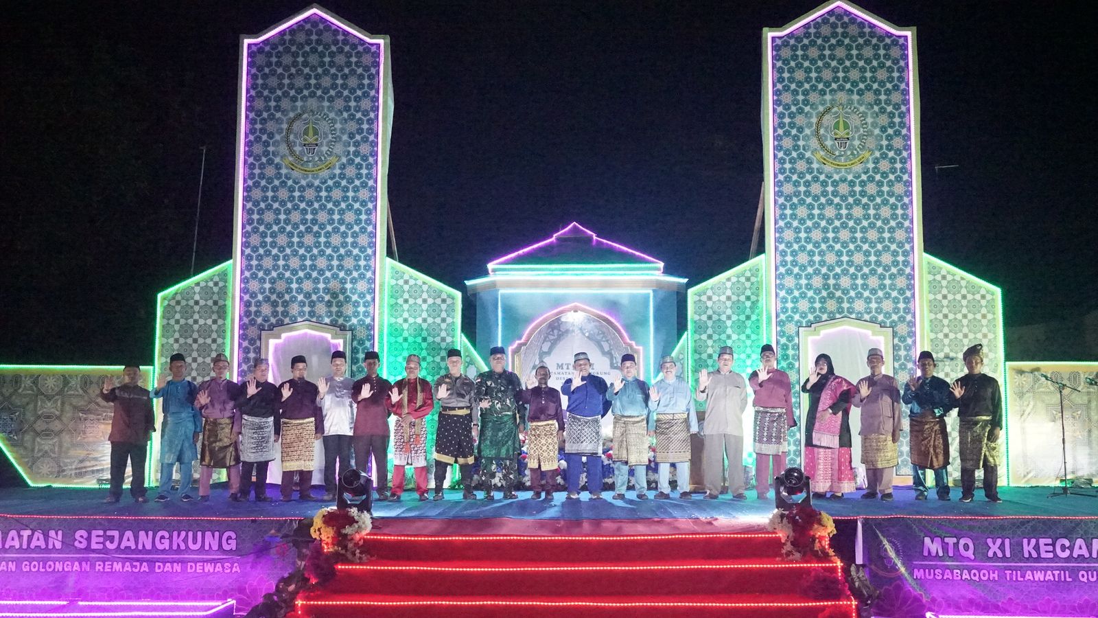 MTQ XI Kecamatan Sejangkung Resmi Dibuka, Wakil Bupati Sambas Tekankan Nilai Keimanan dan Ukhuwah