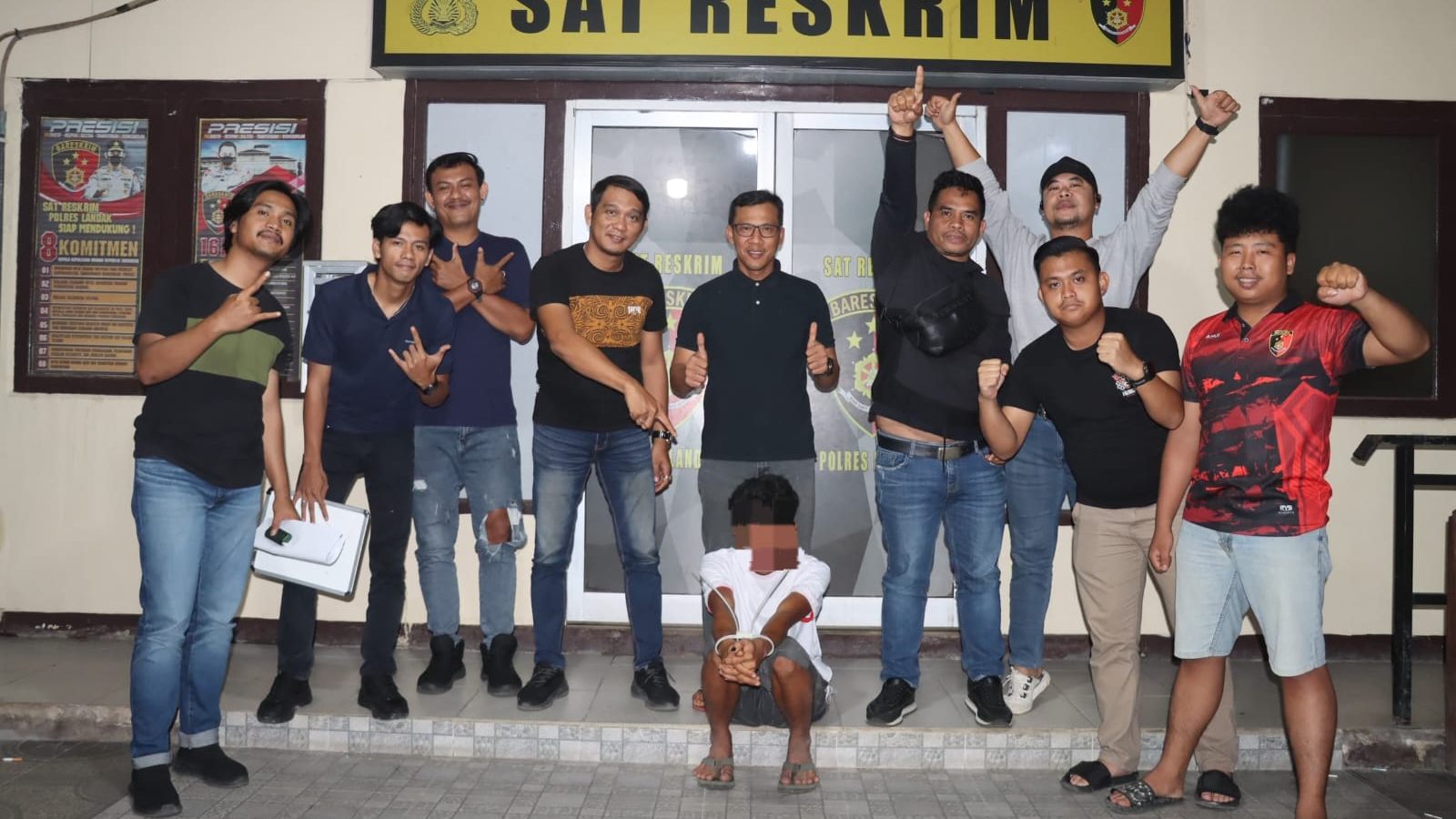 Mayat Perempuan Tanpa Busana Ditemukan di Kebun Sawit Landak, Pelaku Berhasil Ditangkap