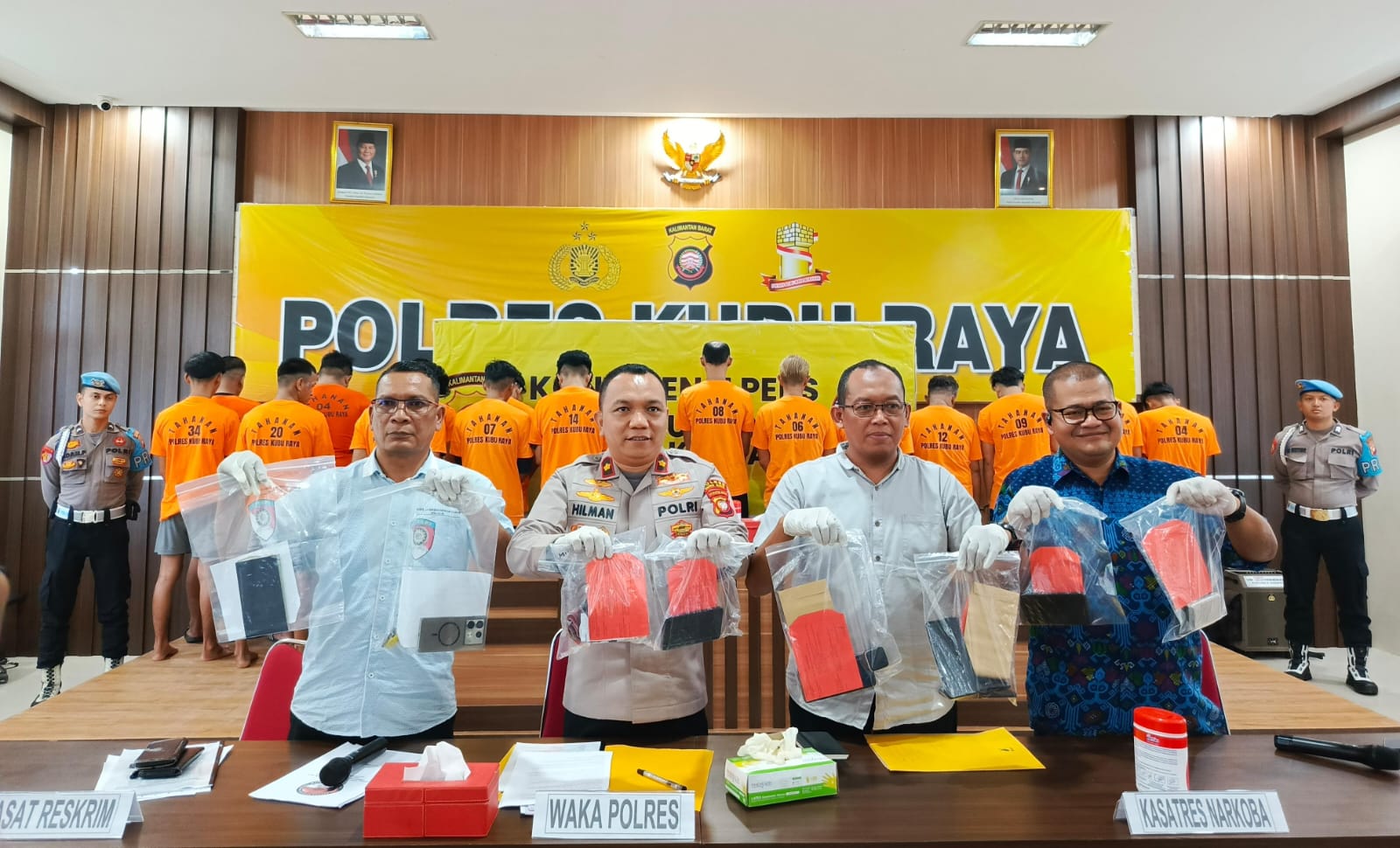 Delapan Tersangka Kasus Persetubuhan Anak Ditetapkan Polres Kubu Raya