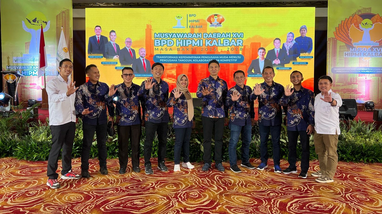 BPC HIPMI Sambas Sampaikan Harapan Besar untuk Ridho Adyt Setiawan  Hadirkan Energi Baru Bagi Wirausahawan Muda