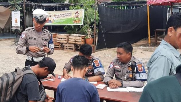 Satlantas Polres Sekadau Gencar Razia Kendaraan, 23 Pelanggar Terjaring dalam 2 Jam