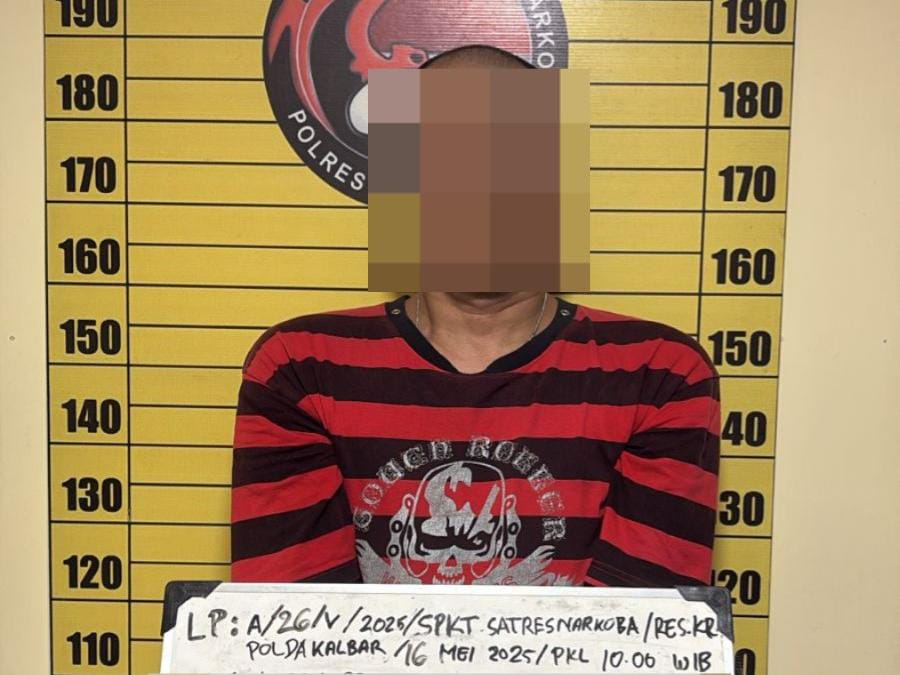Nekat Kirim Sabu Lewat Kargo, Residivis Asal Pontianak Kembali Masuk Bui