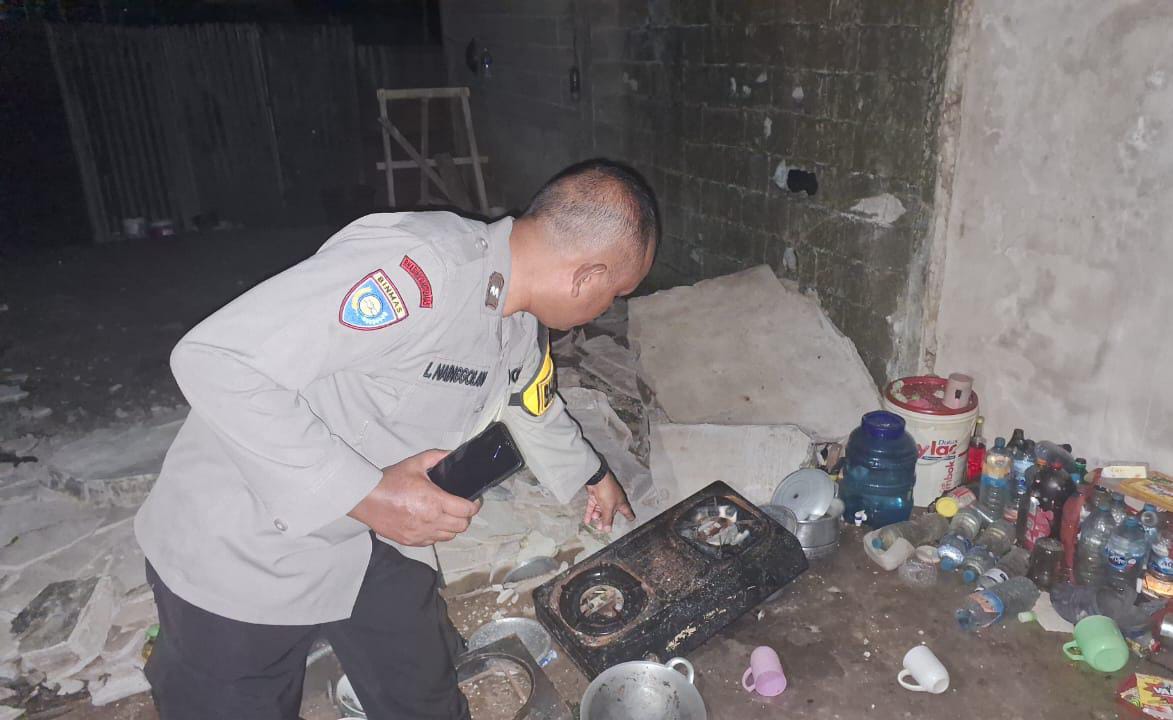 Seorang Pria Terluka Parah Usai Gas Elpiji 3kg Meledak Dekat Tempat Tidurnya