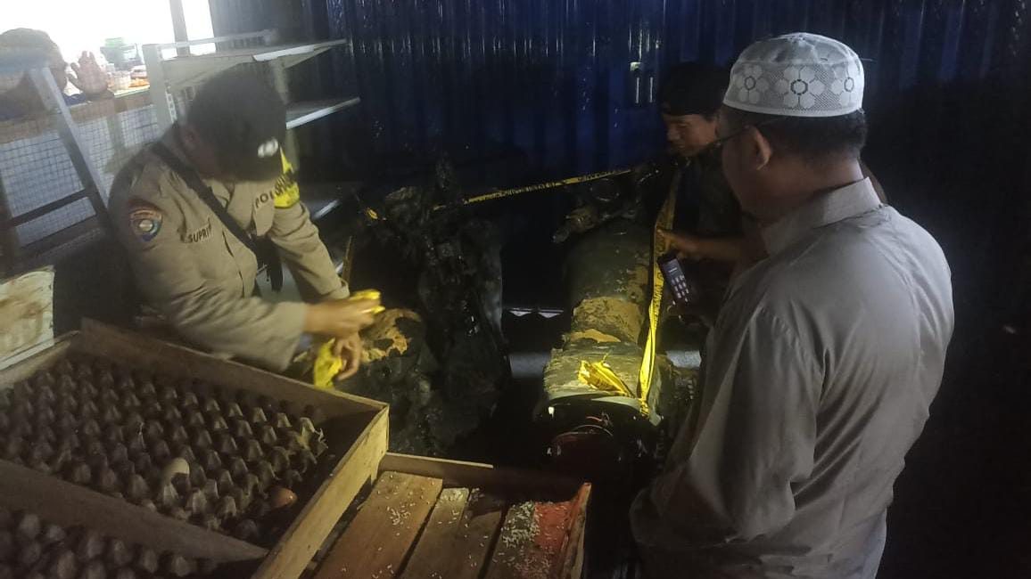 Polisi Selidiki Dua Unit Sepeda Motor yang Terbakar di Desa Pal Sembilan