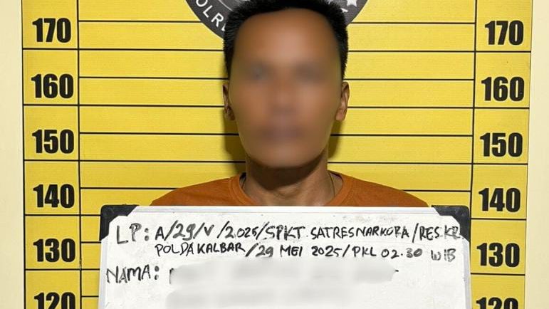 Polisi Amankan Hampir 1 Gram Sabu dari Seorang Pengedar di Rasau Jaya