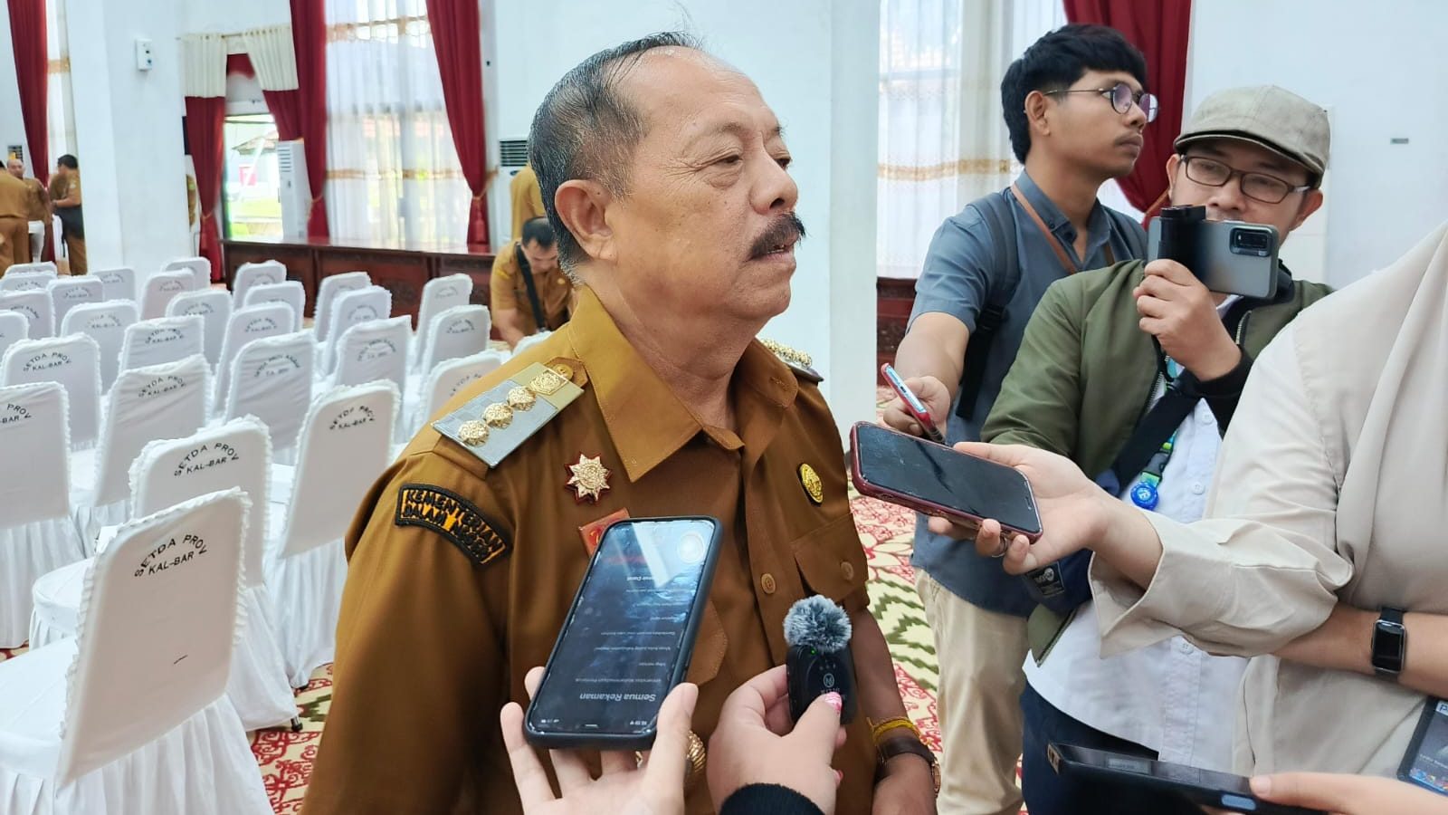 Bupati Sanggau Yohanes Ontot Yakin Persediaan Pangan Lokal Mampu Penuhi Kebutuhan MBG