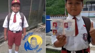 Anak Malaysia Ini Tempuh 4 KM Setiap Hari untuk Sekolah di Entikong