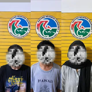 Tiga Pelaku Ditangkap Terkait Peredaran Sabu di Kayong Utara