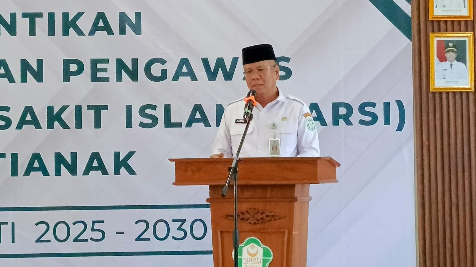 Sekda Harisson Harapkan Adanya Pelayanan Unggulan di Rumah Sakit YARSI Pontianak