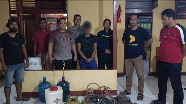 Polsek Beduai Ungkap Kasus Penadahan Barang Curian, Pelaku Diserahkan ke Polsek Kembayan
