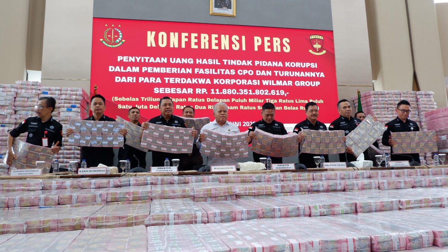 Penyitaan Uang Rp11,8 Triliun Terkait Korupsi Ekspor CPO, Kejaksaan Ajukan Memori Kasasi