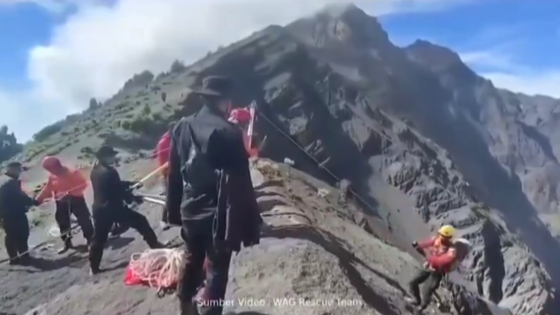 Kronologi Lengkap Pendaki Asal Brasil Tewas di Gunung Rinjani