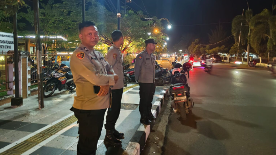 Polres Ketapang Gelar Patroli Cegah Balap Liar dan Gangguan Ketertiban Umum