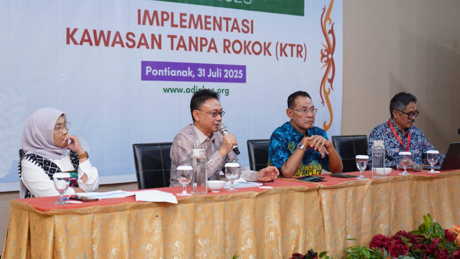 Komitmen Pemkot Pontianak Wujudkan Lingkungan Sehat Melalui Kawasan Tanpa Rokok
