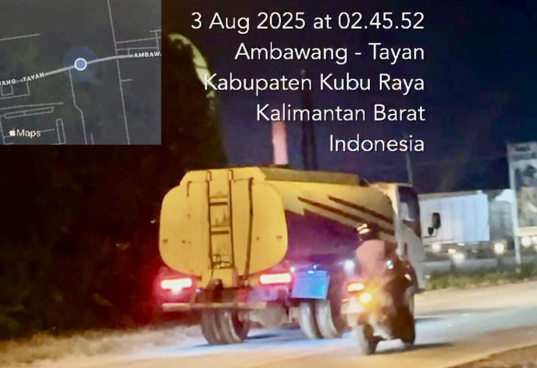 Gudang Ilegal Diduga Sarang Mafia CPO Beroperasi di Depan Hidung Aparat, Hanya Ratusan Meter dari Mapolres Kubu Raya