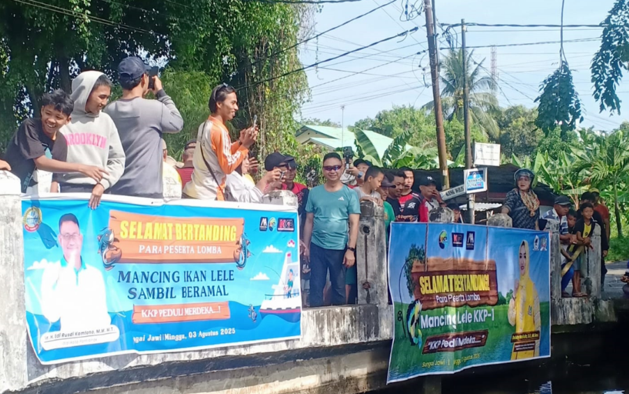 Edi Kamtono Gaungkan Semangat Cinta Parit Bersih di Lomba Mancing Sungai Jawi