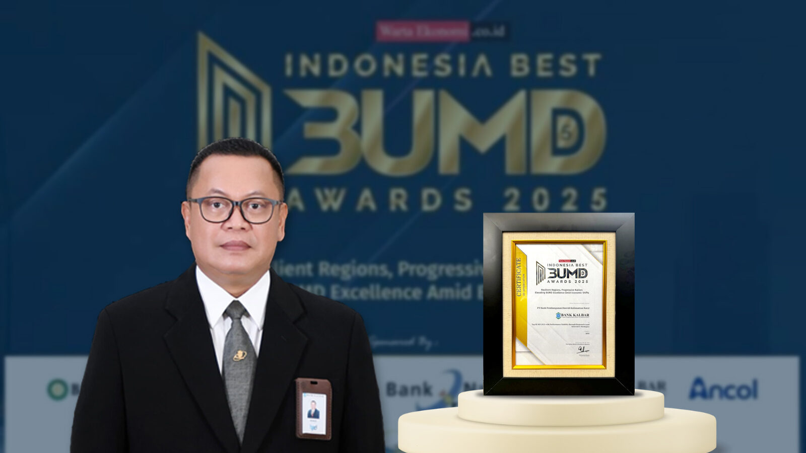 Bank Kalbar Raih Penghargaan TOP BUMD 2025 Berkat Strategi Inovatif dan Responsif