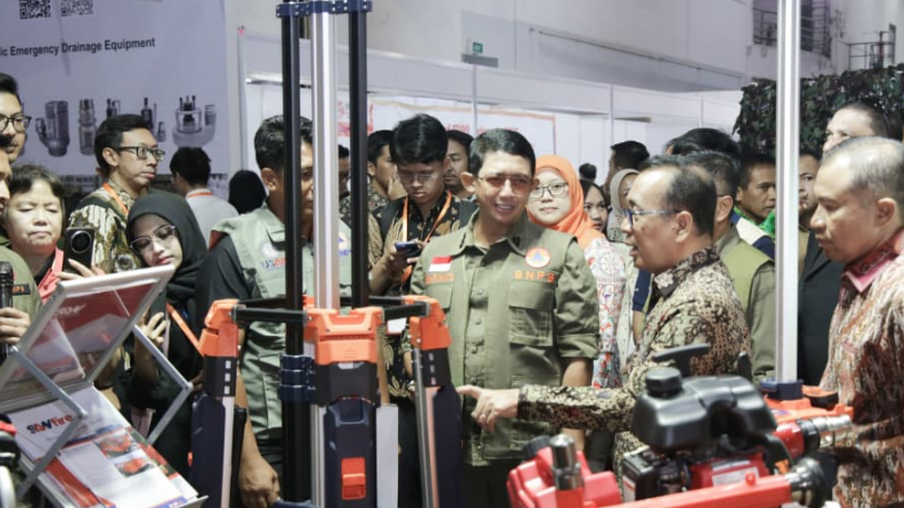 BNPB Pamerkan Peralatan Kebencanaan di EDRR 2025 Jakarta