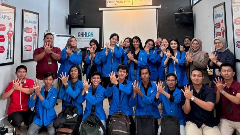 Fiber Academy Telkom Kalbar Jadi Laboratorium Nyata untuk Mahasiswa BSI Pontianak