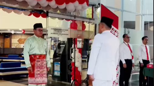 Bank Kalbar Peringati HUT ke-80 RI dengan Upacara Khidmat di Pontianak