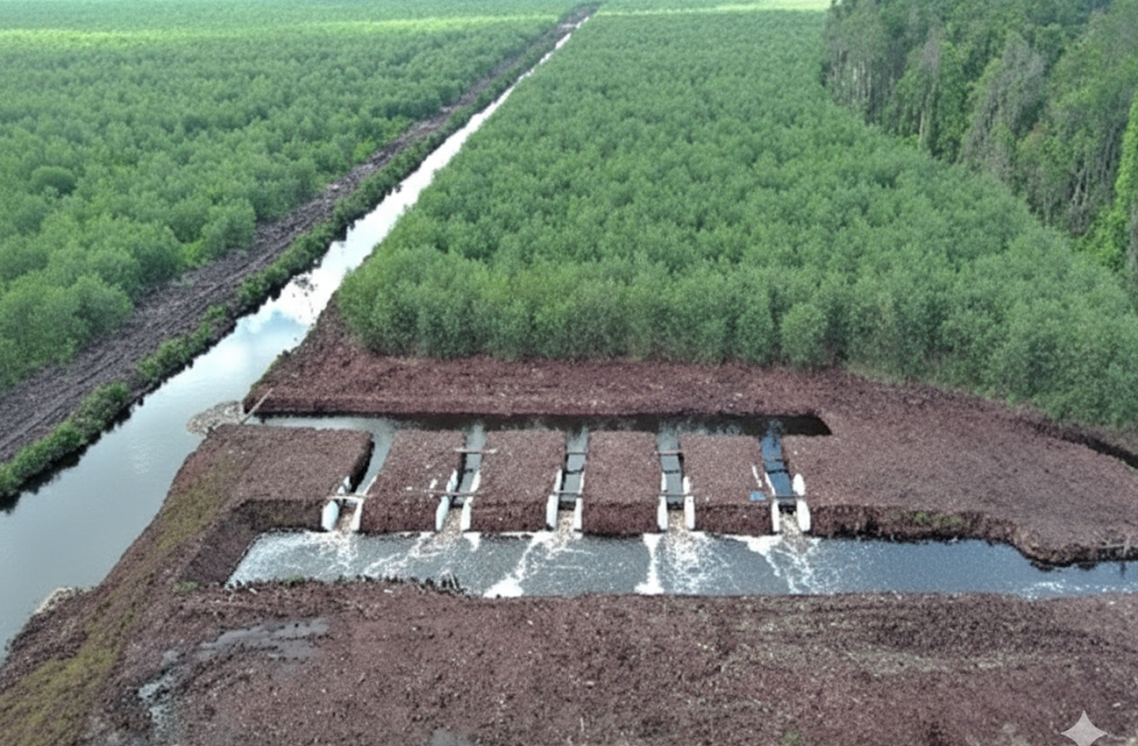Inovasi Tata Kelola Air PT Mayawana Persada Jaga Kelembapan Gambut di Areal Bernilai Konservasi Tinggi