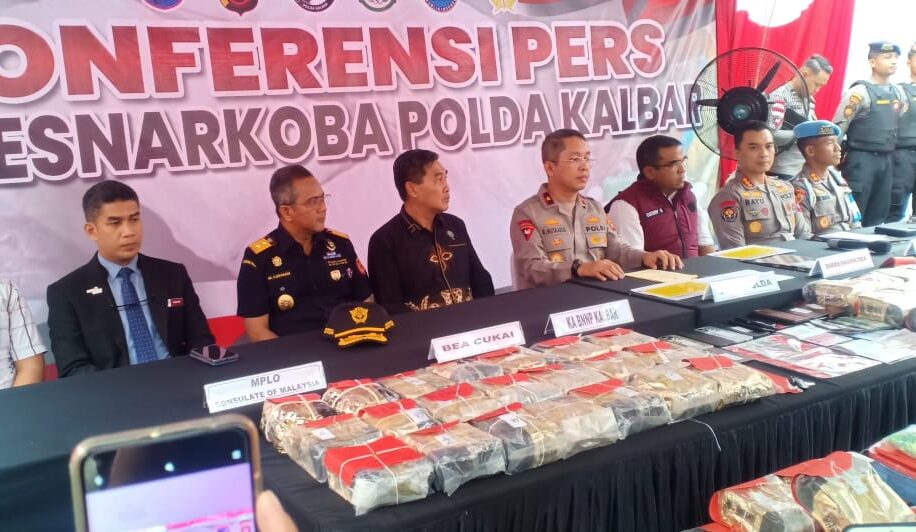 Polda Ungkap 9 Kasus Narkoba, Sita 86,189 Kg Sabu dan 54,801 Ribu Butir Ekstasi