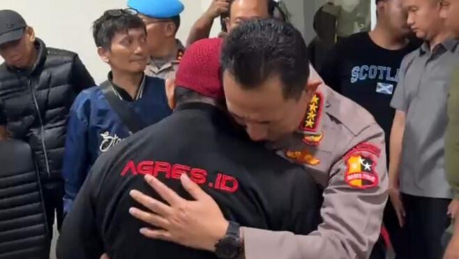 Kapolri Temui Keluarga Ojol Tewas di RSCM, Minta Maaf dan Janji Usut Tuntas