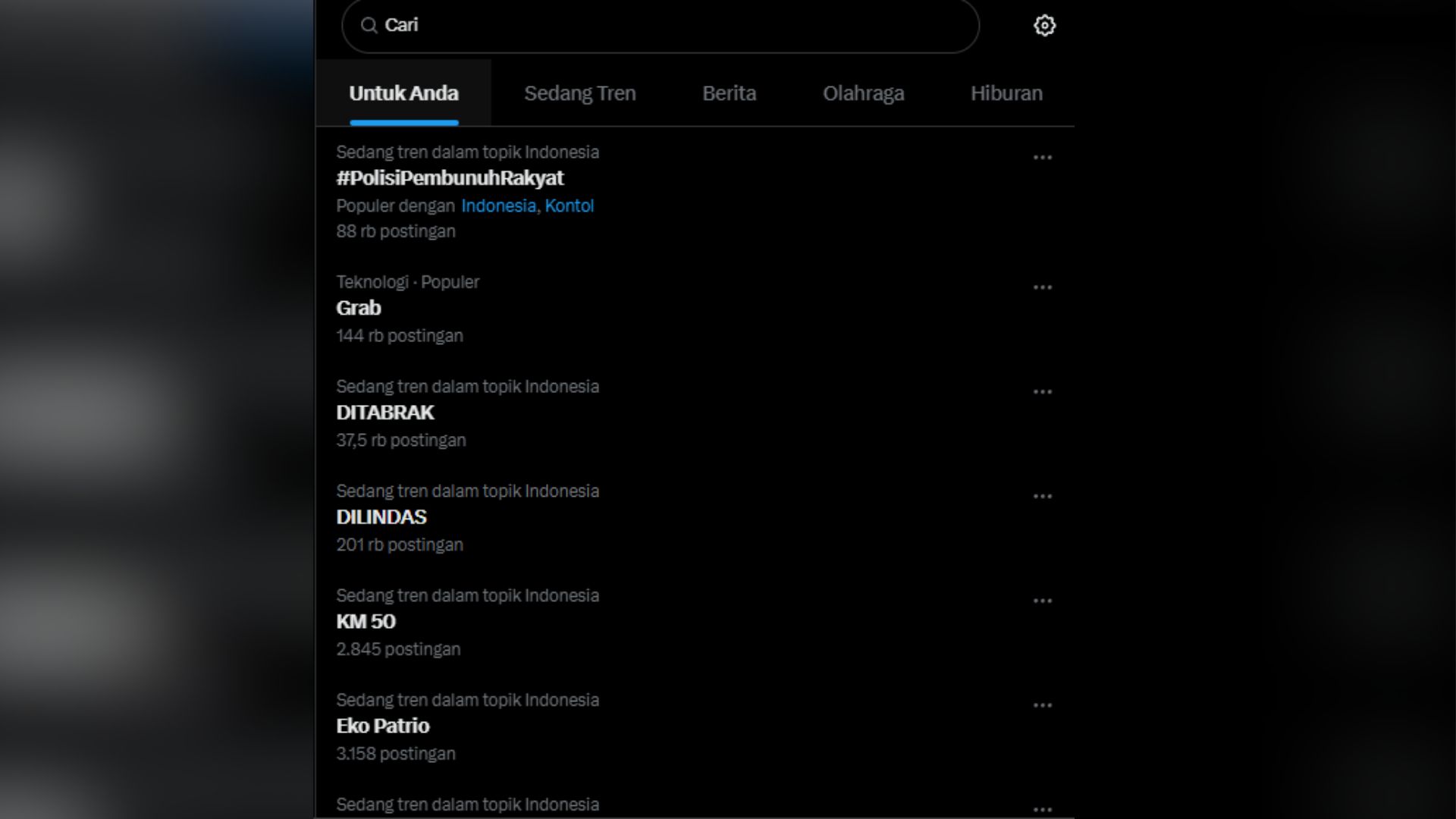 #PolisiPembunuhRakyat Menggema di X, Buntut Tewasnya Pengemudi Ojol Terlindas Rantis Brimob