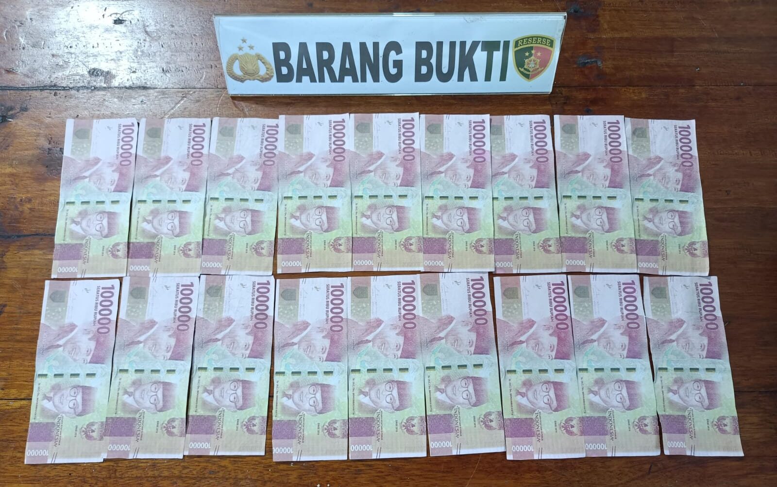 Bayar Utang Pakai Uang Palsu, Seorang Pria di Pemangkat Sambas Ditangkap Polisi