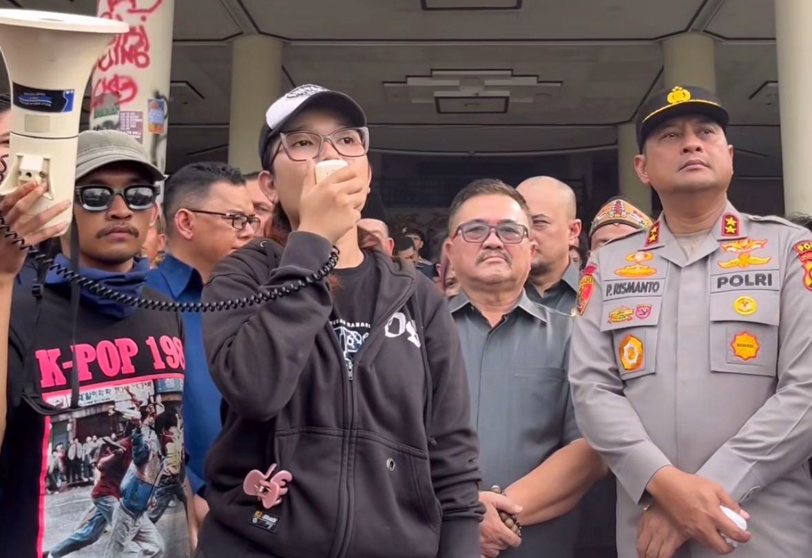 Di Hadapan Kapolda Kalbar, Ketua BEM FISIP UNTAN Serukan Usut Tuntas Oknum Aparat Pembeking Tambang Ilegal